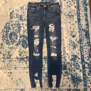 American Eagle Next Level Stretch Jegging Crop